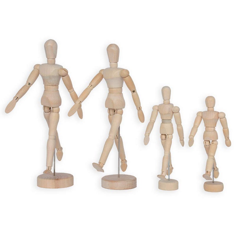 alikeke 4Pack Family Portrait Family of Four ï¼ˆDaddy Mommy Sister Brotherï¼‰ - Image 1
